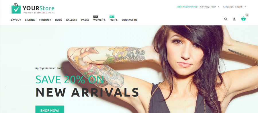 Yourstore Woocommerce Theme